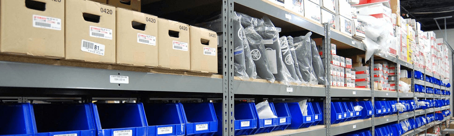 Parts Department at Boater's World Marine Centers, Lake Placid, Bradenton, Florida and Albany, Georgia.